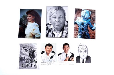 Lot 322 - A collection of Doctor Who signed photographs and pictures