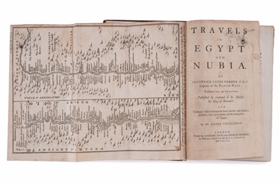 Lot 38 - Norden (Frederik Ludvig), Travels in Egypt and Nubia, 1757