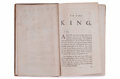 Lot 38 - Norden (Frederik Ludvig), Travels in Egypt and Nubia, 1757