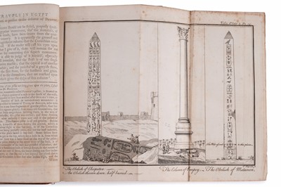 Lot 38 - Norden (Frederik Ludvig), Travels in Egypt and Nubia, 1757