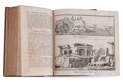 Lot 38 - Norden (Frederik Ludvig), Travels in Egypt and Nubia, 1757