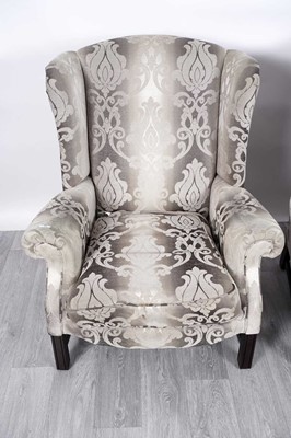 Lot 62 - Parker Knoll: a pair of Georgian-style armchairs