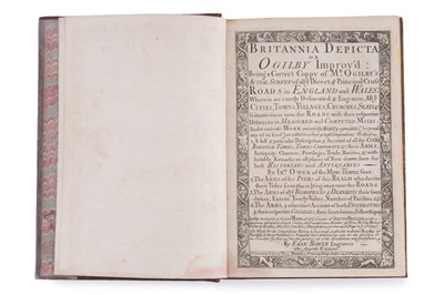 Lot 30 - Owen (John), and Bowen (Emmanuel), Britannia depicta or Ogilby improv'd