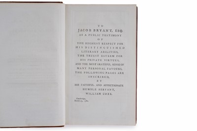 Lot 58 - Coxe (William), Account for Russian Discoveries between Asia and America…