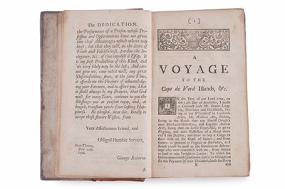 Lot 31 - Roberts (Captain George), The Four Years Voyages