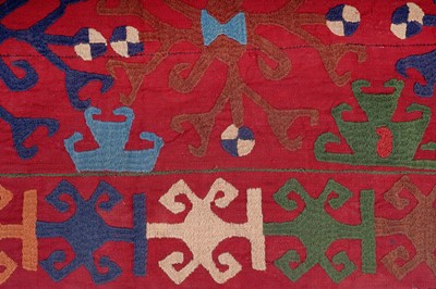 Lot 85 - An Uzbek Kilim