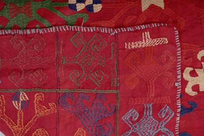 Lot 85 - An Uzbek Kilim