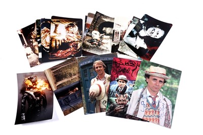 Lot 312 - A collection of Doctor Who Signed photographs and pictures