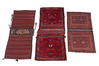 Lot 89 - Three carpet saddle bags