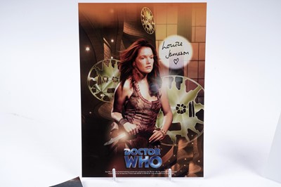 Lot 318 - A collection of Doctor Who signed photographs and pictures