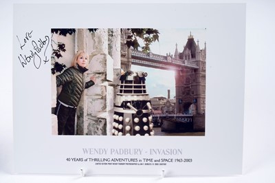 Lot 318 - A collection of Doctor Who signed photographs and pictures