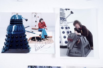 Lot 323 - A collection of Doctor Who signed photographs and pictures