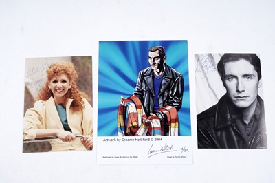 Lot 323 - A collection of Doctor Who signed photographs and pictures