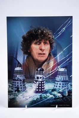 Lot 323 - A collection of Doctor Who signed photographs and pictures