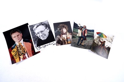 Lot 313 - A collection of Doctor Who signed photographs and pictures