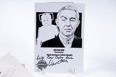 Lot 320 - A collection of Doctor Who signed photographs and pictures