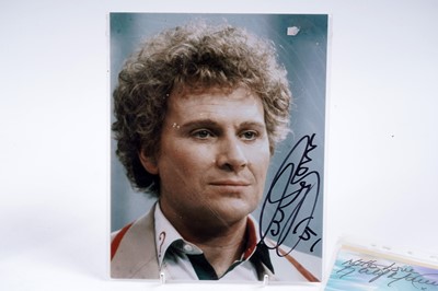 Lot 320 - A collection of Doctor Who signed photographs and pictures