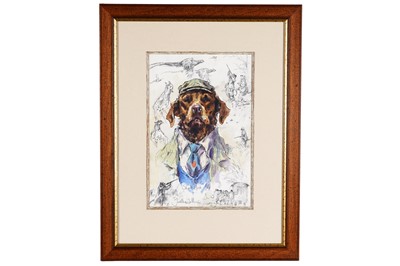 Lot 53 - Jonathan Walker – Shoot Host | watercolour