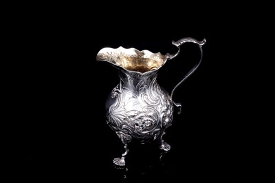 Lot 236 - A Victorian silver cream jug