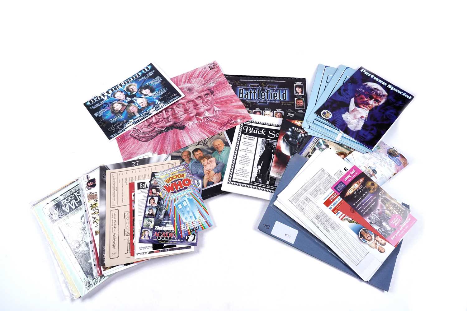 Lot 314 - A collection of Doctor Who Convention memorabilia