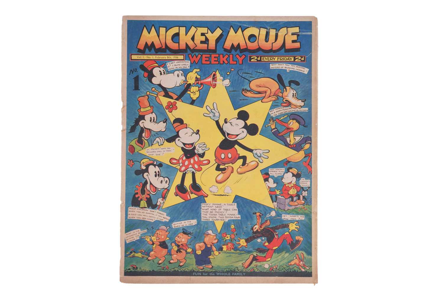 Lot 102 - Mickey Mouse Weekly No. 1