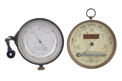 Lot 106 - Two aneroid barometers