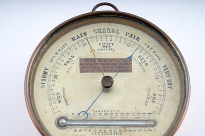 Lot 106 - Two aneroid barometers