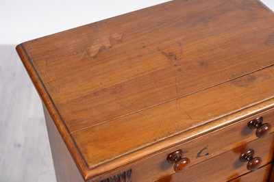 Lot 52 - A Victorian mahogany Wellington chest
