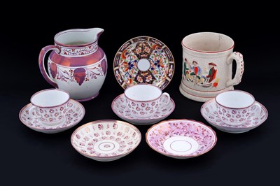 Lot 140 - Lustre ware and other ceramics