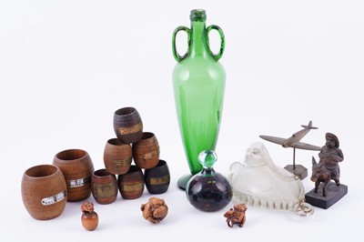 Lot 382 - A collection of treen; and other items