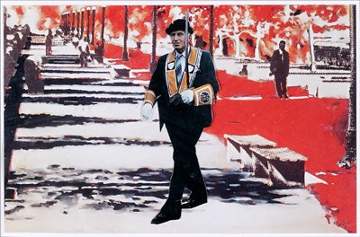 Lot 71 - Richard Hamilton - The Orangeman | collage