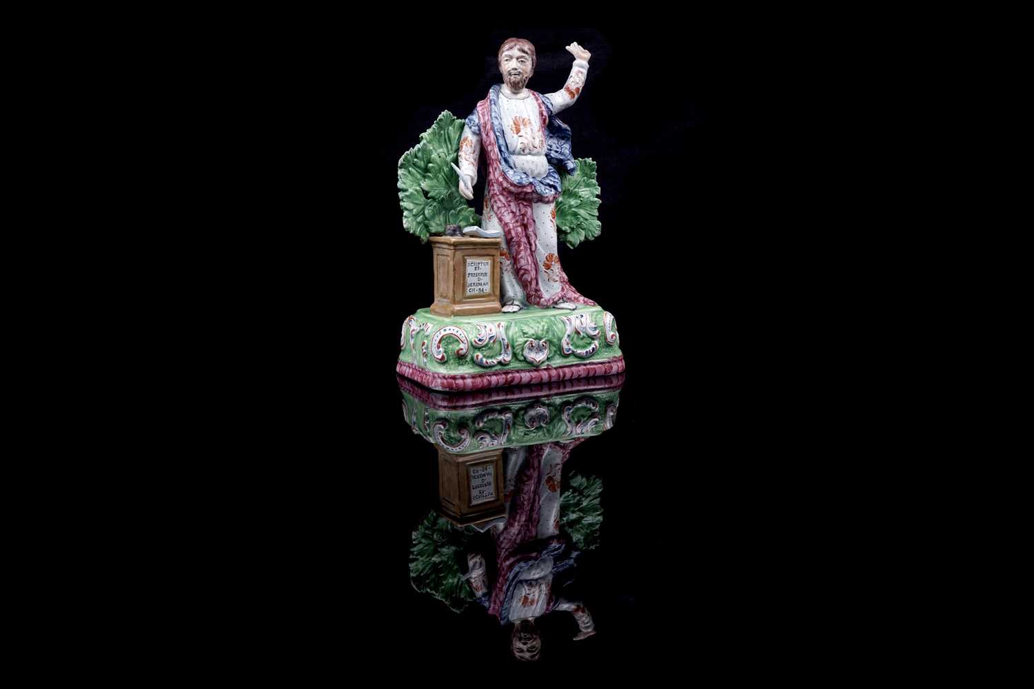 Lot 254 - A Staffordshire Patriotic Group pearlware figure Jeremiah
