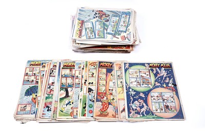 Lot 259 - Mickey Mouse Weekly 1940’s issues