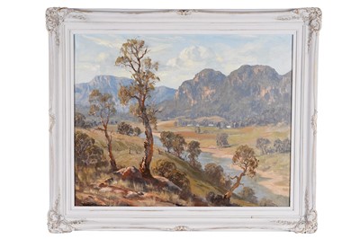 Lot 88 - Australian School - A river landscape | oil