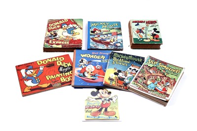 Lot 266 - Walt Disney Mickey Mouse and other books