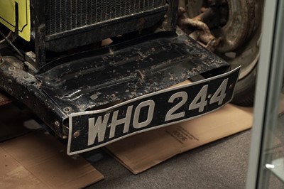 Lot 271 - A 'Bessie' Doctor Who Car with a registered number plate