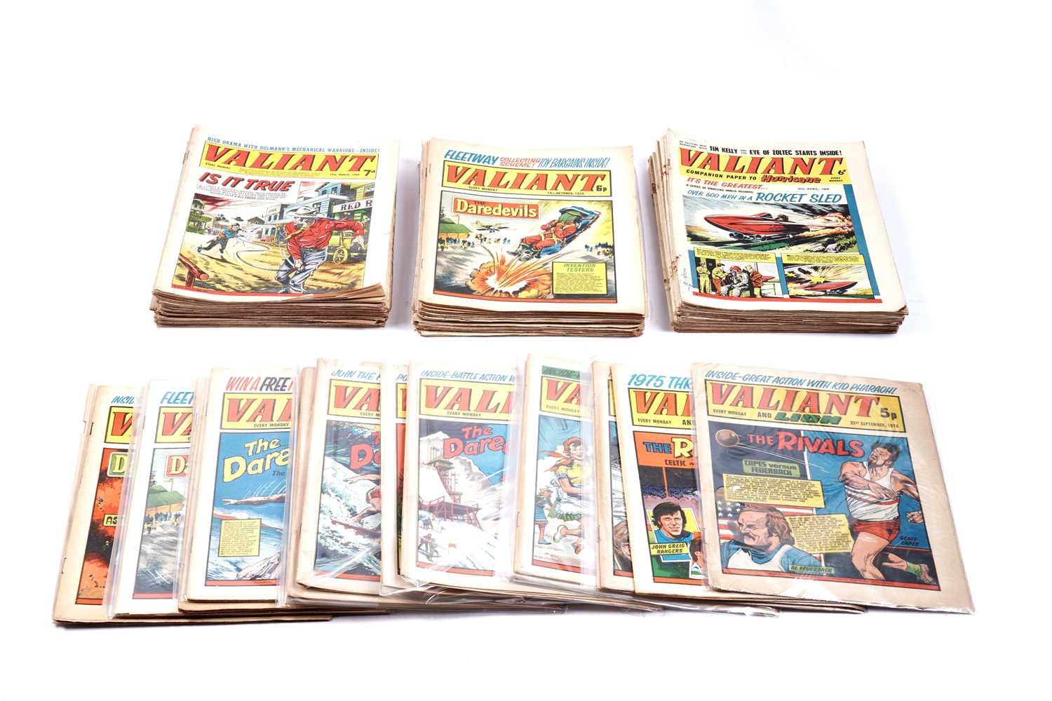 Lot 118 - The Valiant Comic for Boys 1960’s/70’s issues