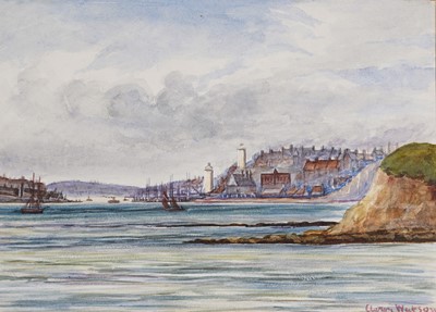 Lot 206 - Local Interest: An important presentation album of watercolours, presented to Joseph Spence Esq.