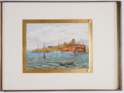 Lot 206 - Local Interest: An important presentation album of watercolours, presented to Joseph Spence Esq.