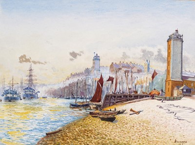 Lot 206 - Local Interest: An important presentation album of watercolours, presented to Joseph Spence Esq.