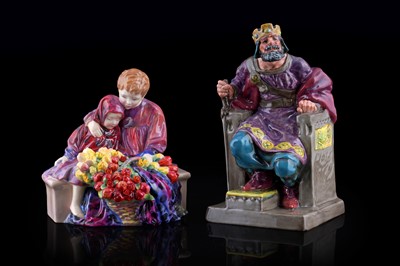 Lot 159 - Two Royal Doulton figures