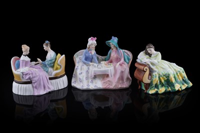 Lot 162 - Three Royal Doulton figure groups