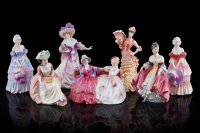 Lot 165 - Seven Royal Doulton figure groups