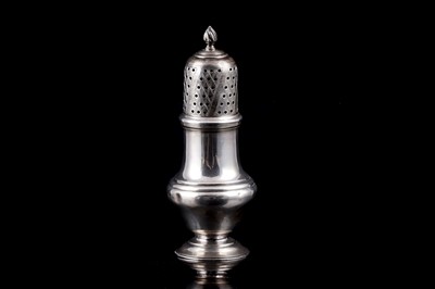 Lot 506 - An Elizabeth II silver sugar caster
