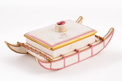 Lot 219 - A Victorian Century Minton butter dish