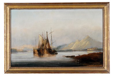 Lot 369 - John R. Prentice - Brieu on the Forth off Dungal Between Kincardine and Dunmore | oil
