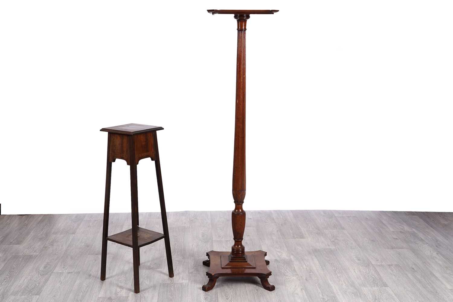 Lot 62 - Two jardinière stands