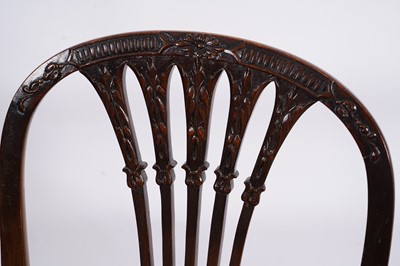 Lot 63 - Three tartan-covered chairs