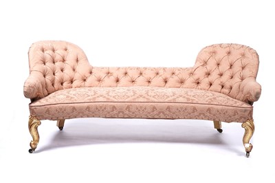 Lot 67 - A Victorian style sofa