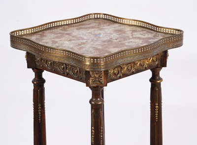 Lot 68 - A 20th Century empire style mahogany jardinière stand